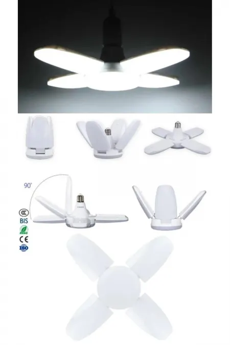 VOLEMİ 50 Wat 6.000 Lumen 4 Kollu Katlanır VOLEMİ 50 Wat 6.000 Lumen 4 Kollu Katlanır
